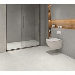 Piso Retificado Cement Crear Mate 88x88 Extra 5 Faces Ind. de Uso Ld