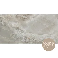 Piso Retificado Gran Sirius Gray Polido 60x120 Extra 4 Faces Ind. de Uso Lb