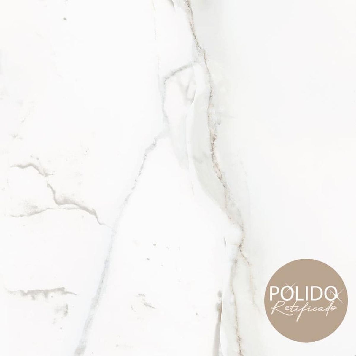 Piso Retificado Calacata Lux Polido 88x88 Extra 4 Faces Ind. de Uso Lb, marca Formigres - Foto Principal