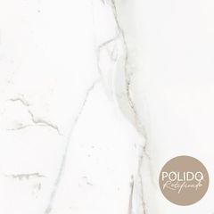 Piso Retificado Calacata Lux Polido 88x88 Extra 4 Faces Ind. de Uso Lb