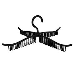 Mini Varal Versatil para 48 Peças - Black Secalux