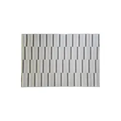 Tapete Slim Compasso Grafite 52 2,0x3,0 Tapete para Uso Interno