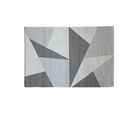 Tapete Slim Prisma Grafite 52 2,0x3,0 Tapete para Uso Interno