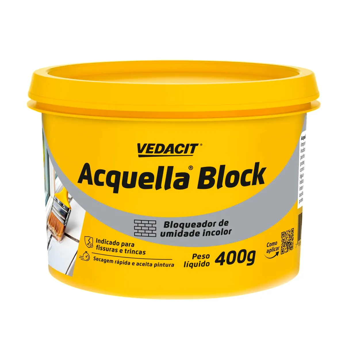 Impermeabilizante Acquella Block 400g Vedacit, marca Vedacit - Foto Principal