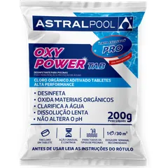 Pastilha de Cloro 200g 5 em 1 Oxypower