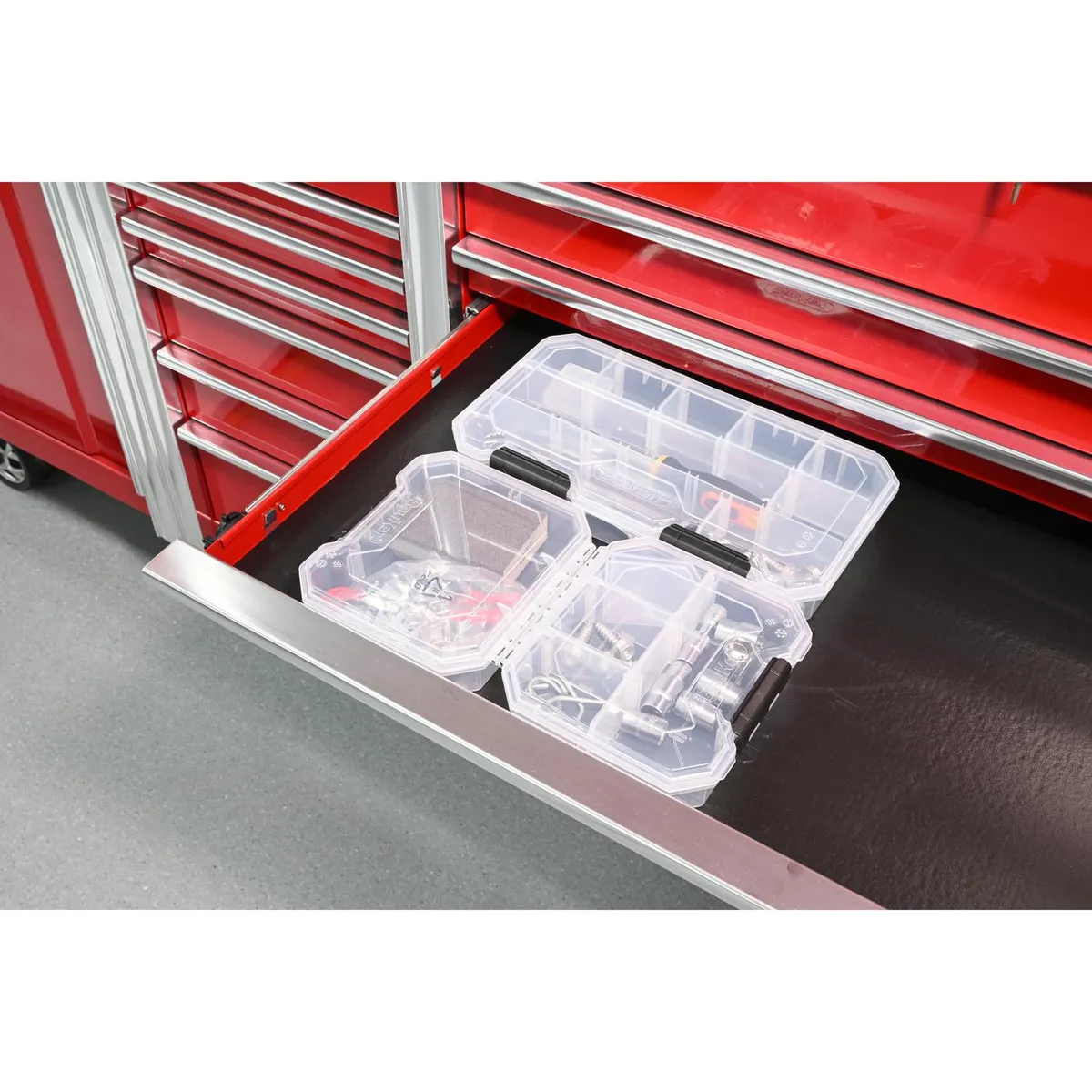 Conjunto de 3 Organizadores Transparentes, marca Bauker - Foto 2