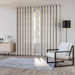 Cortina Bali Linho Com Forro Semi Black