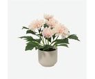 Planta Artificial Dahlia Creme