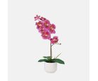 Planta Artificial Orquídea Amarante