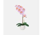 Planta Artificial Orquídea Violeta