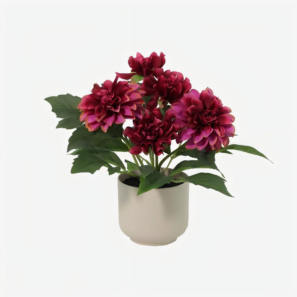 Planta Artificial Dahlia Amaranto, marca Just Home Collection - Foto Principal