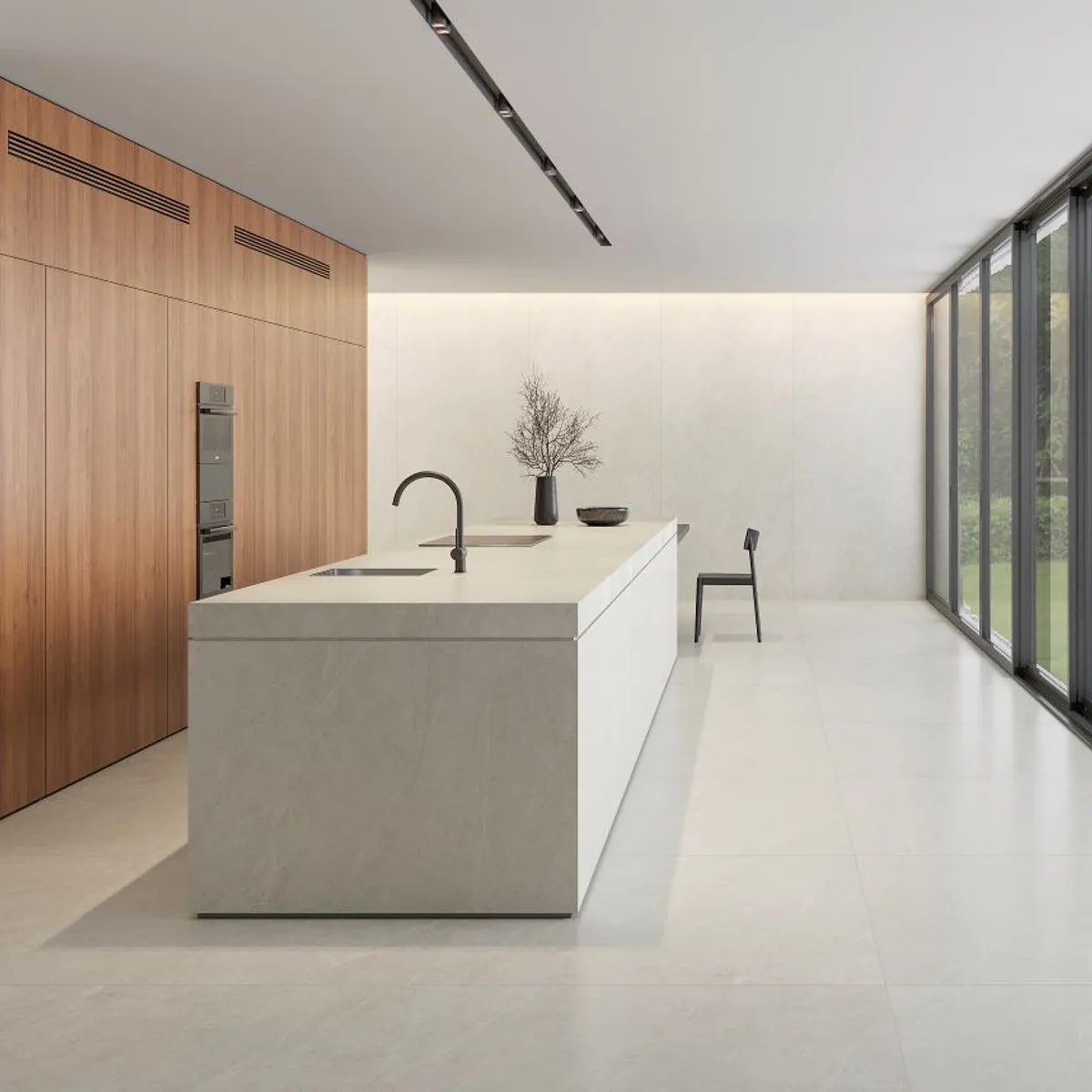 Porcelanato Natura Perola 89,5x89,5 Acetinado Retificado Cx2,4m Incepa, marca Incepa - Foto 2