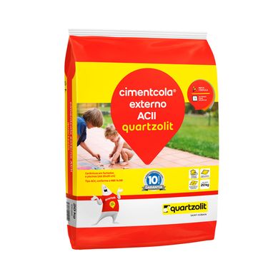 Argamassa Super Externa ACII, Cinza, 20kg