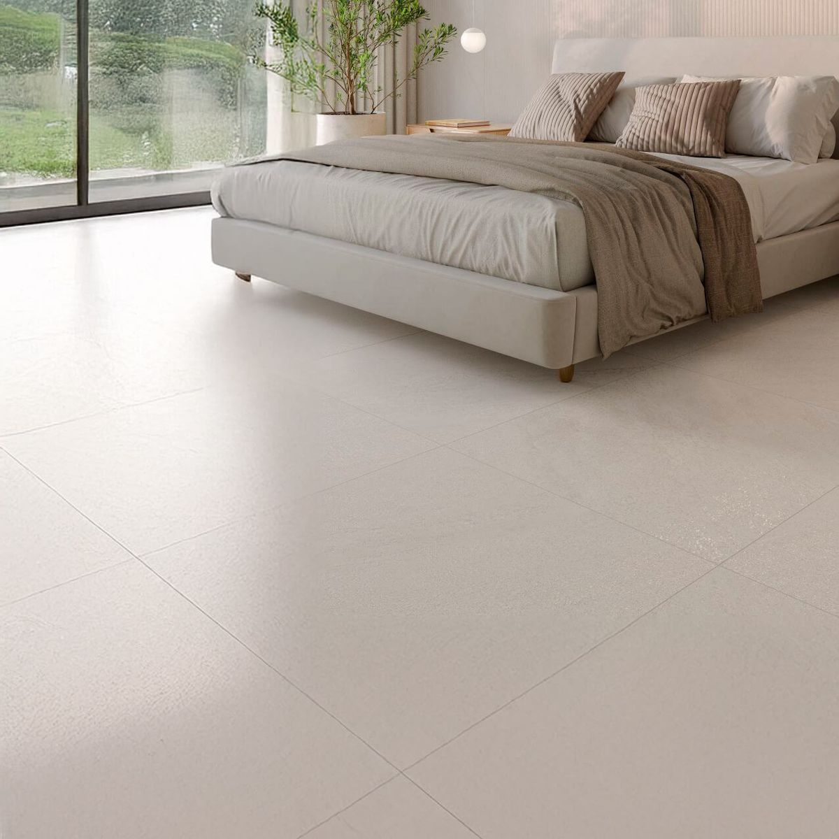 Porcelanato Acetinado Esmaltado Interno 84x84 Limes Areia Caixa 2,12 M2, marca Elizabeth - Foto Principal