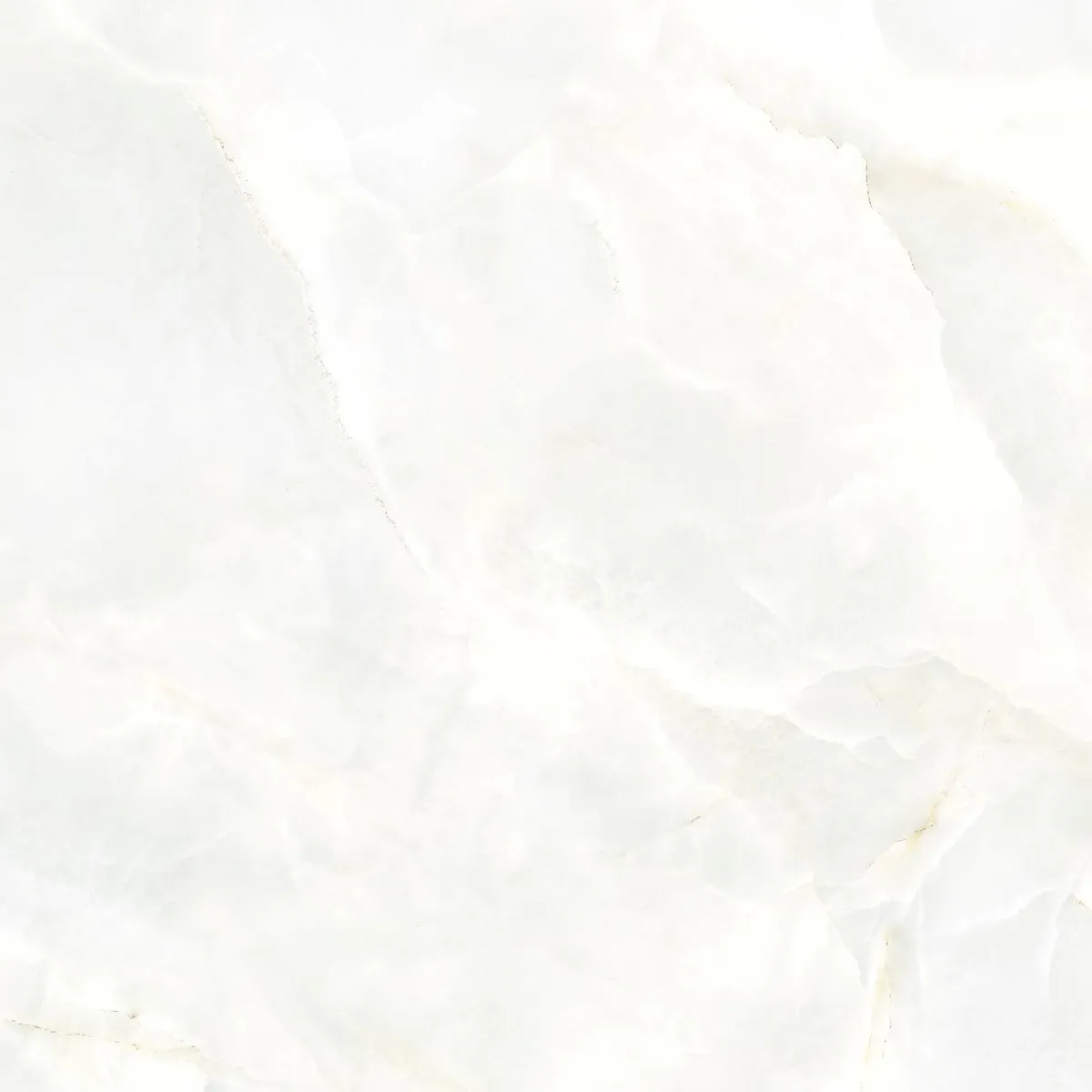 Porcelanato Esmaltado Polido Interno 84x84 Onyx Branco Caixa 2,12 M2, marca Elizabeth - Foto Principal