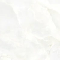 Porcelanato Esmaltado Polido Interno 84x84 Onyx Branco Caixa 2,12 M2