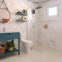Porcelanato Esmaltado Polido Interno 60x120 Branco Paraná Caixa 1,44 M2