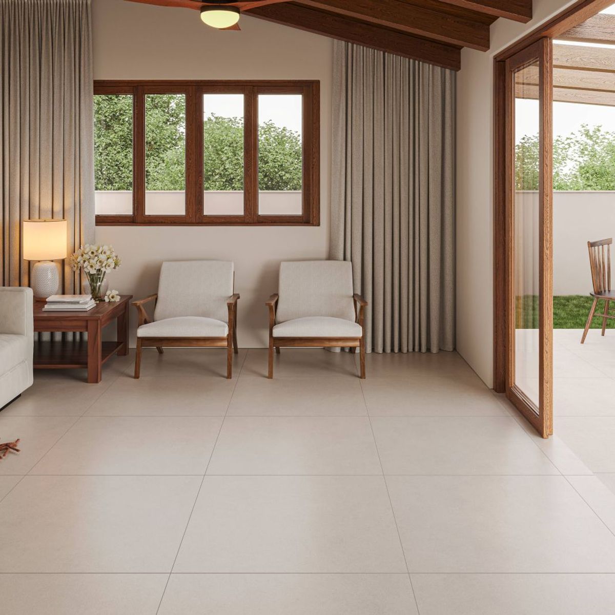 Porcelanato Acetinado Esmaltado Interno 100x100 Imigrantes Caixa 2,00 M2, marca Elizabeth - Foto 2