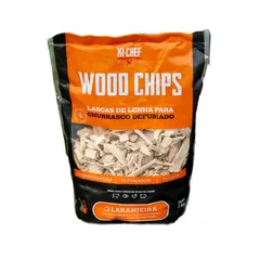 Lascas de Lenha para Churrasco Defumado Wood Laranjeira 1kg São Manoel