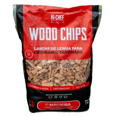 Lascas de Lenha para Churrasco Defumado Wood Macieira 1kg São Manoel