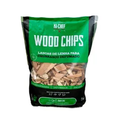 Lascas de Lenha para Churrasco Defumado Wood Mix 1kg São Manoel