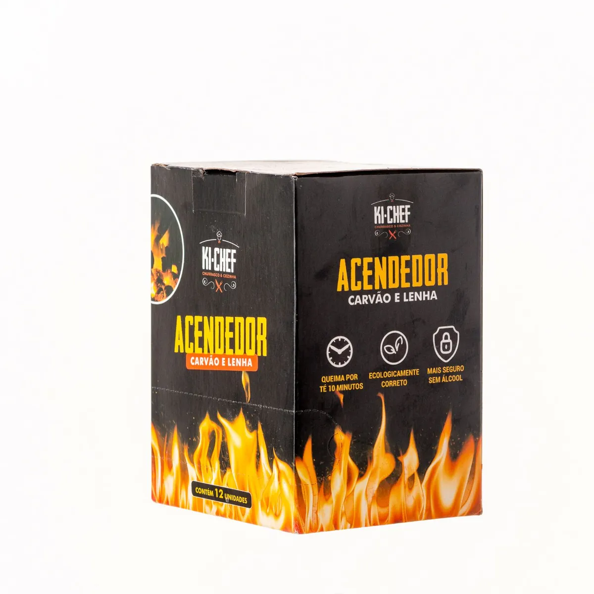 Acendedor para Carvão e Lenha 500ml Ki-chef, marca KI-CHEF - Foto Principal