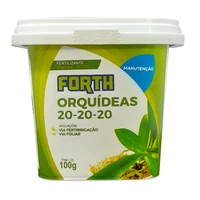 Fertilizante Manutencao Orquideas 100g Forth Jardim