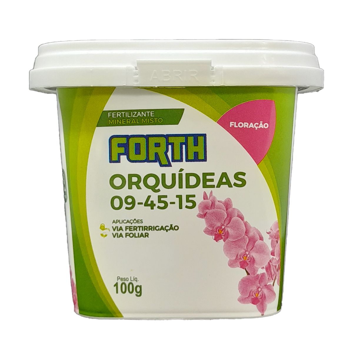 Fertilizante Floracao Orquideas 100g Forth Jardim, marca  - Foto Principal