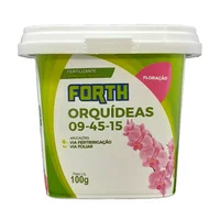 Fertilizante Floracao Orquideas 100g Forth Jardim