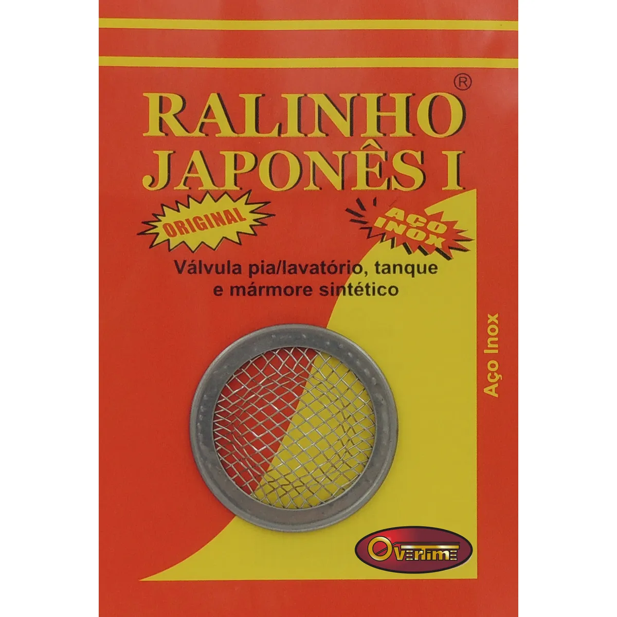 Ralinho Japones I Pia/lavatorio Aço Inox Overtime, marca Overtime - Foto Principal