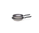 Conjunto de 2 Frigideiras Ceramic Life Revestimento Ceramico Brinox Ø16 Ø20 Naturalle Champanhe Brinox