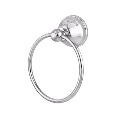 Porta Toalha Argola 5002 Forusi Prata 14cm