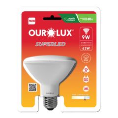 Lâmpada Superled Par30 6w 3000k lp65 36° s Bivolt
