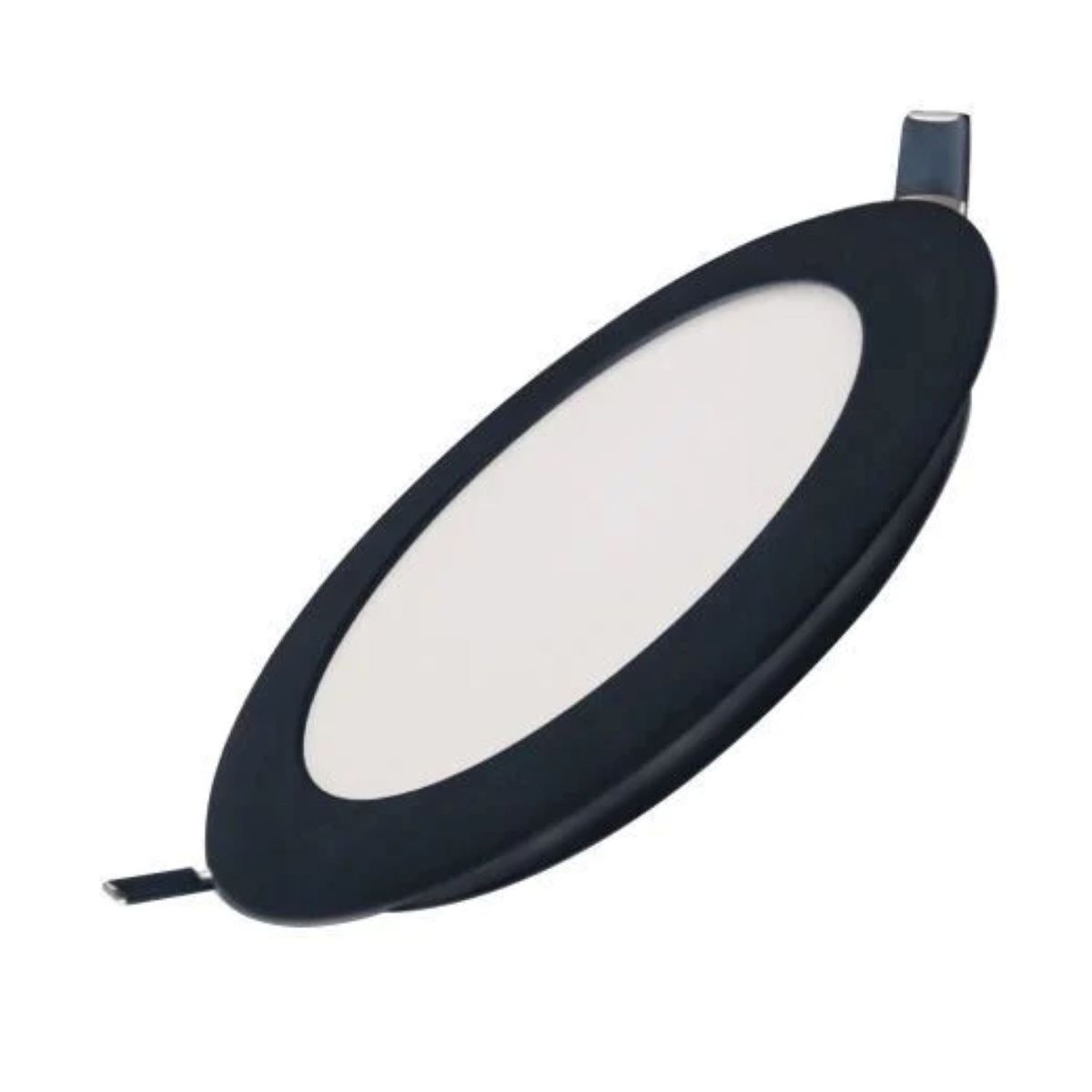 Painel Led Super Eco Preto 24w 6500k Redondo Embutir, marca Ourolux - Foto Principal