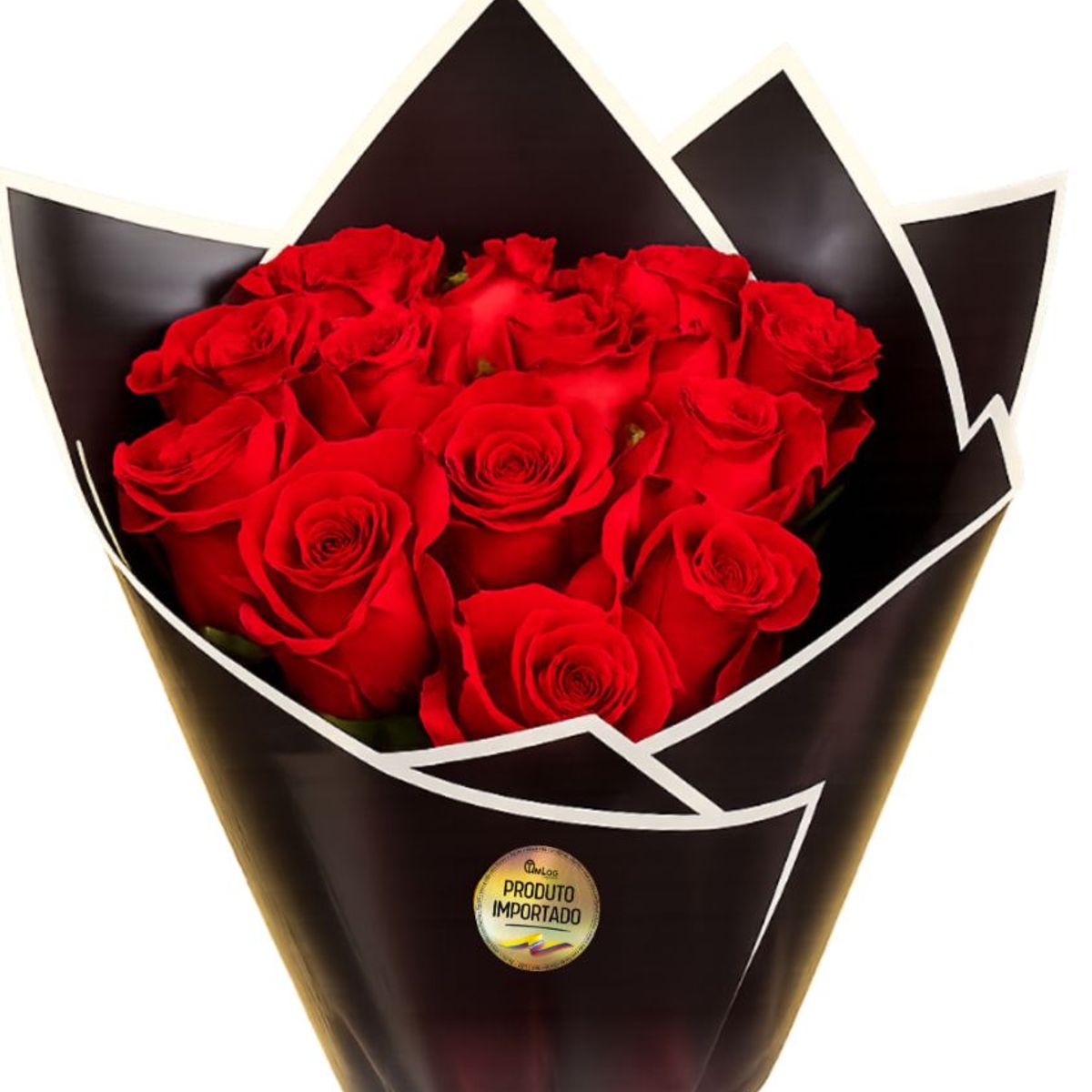 Buquê de Flores Black Romance 12 Hastes, marca Timlog - Foto Principal