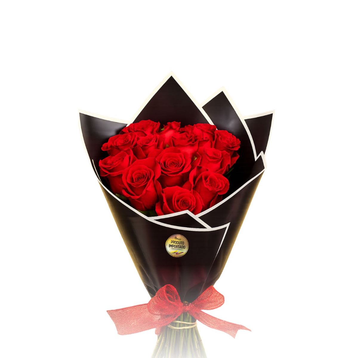 Buquê de Flores Black Romance 12 Hastes, marca Timlog - Foto Principal