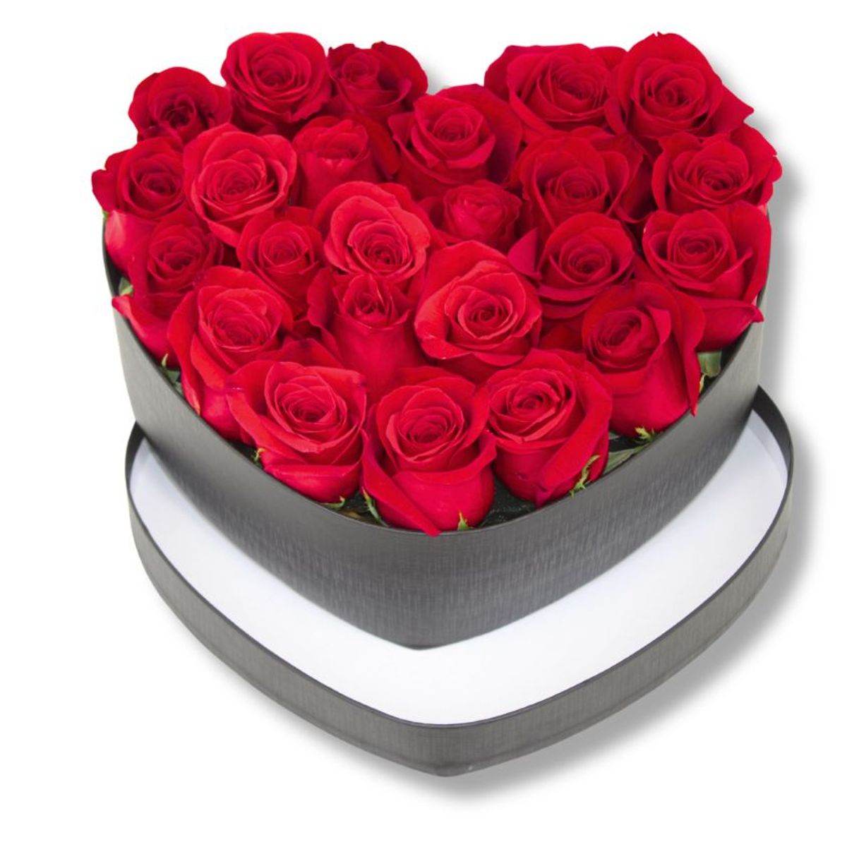 Caixa de Rosas Coração Grande, marca Timlog - Foto Principal