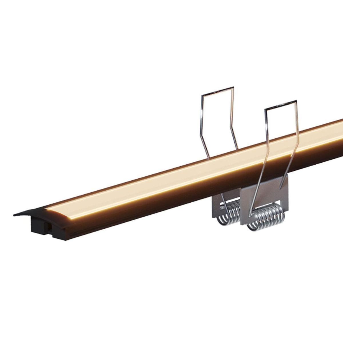 Perfil Led Nano de Emb Int 12mm Bc Pt 3m, marca Luminatti - Foto Principal