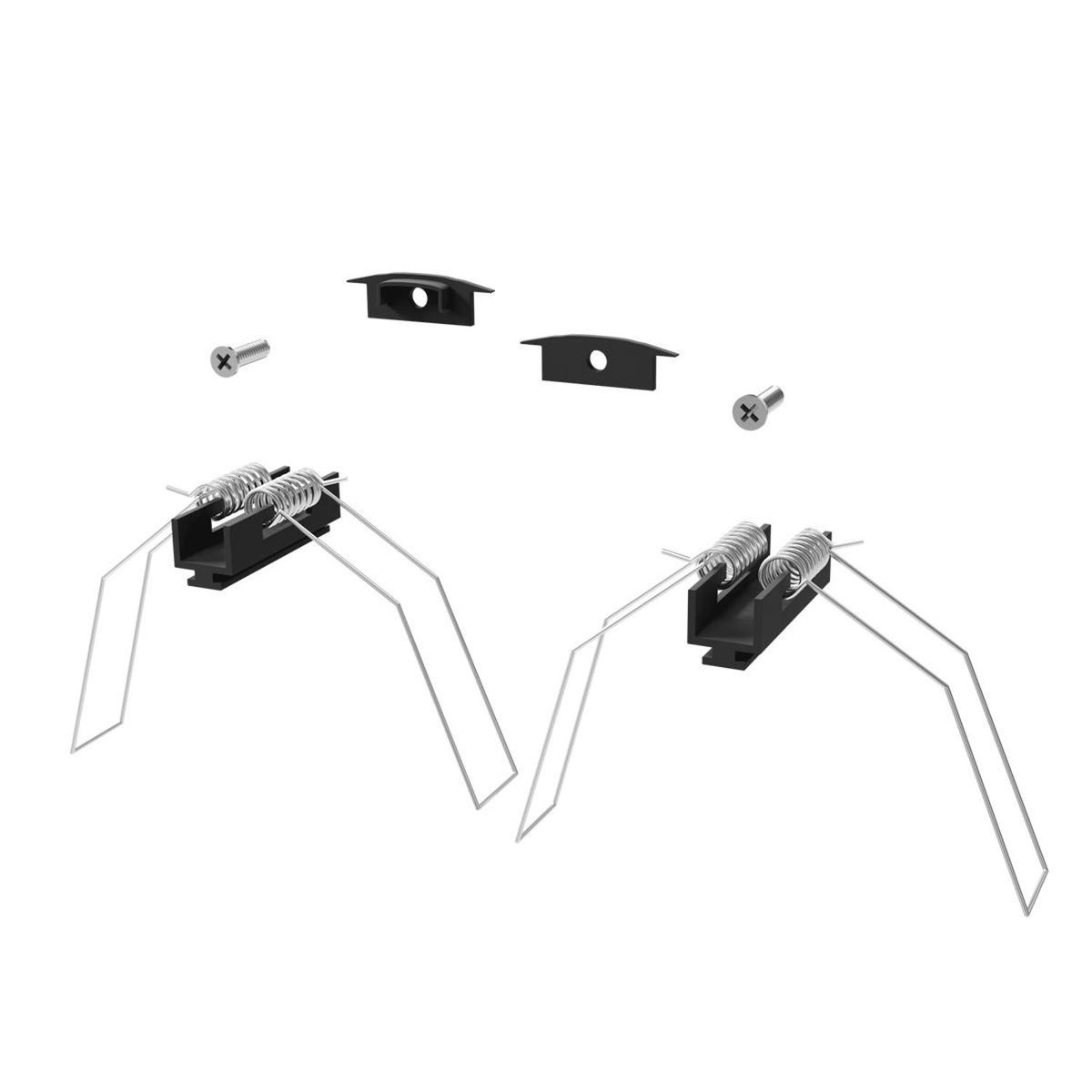 Kit Fix e Acab Perfil Light Emb Nano Pt, marca Luminatti - Foto Principal
