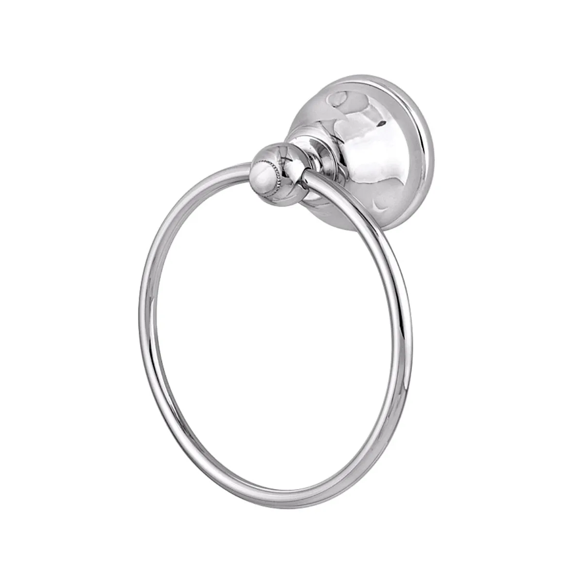 Porta Toalha Argola 5002 Forusi Prata 14cm, marca Forusi - Foto Principal