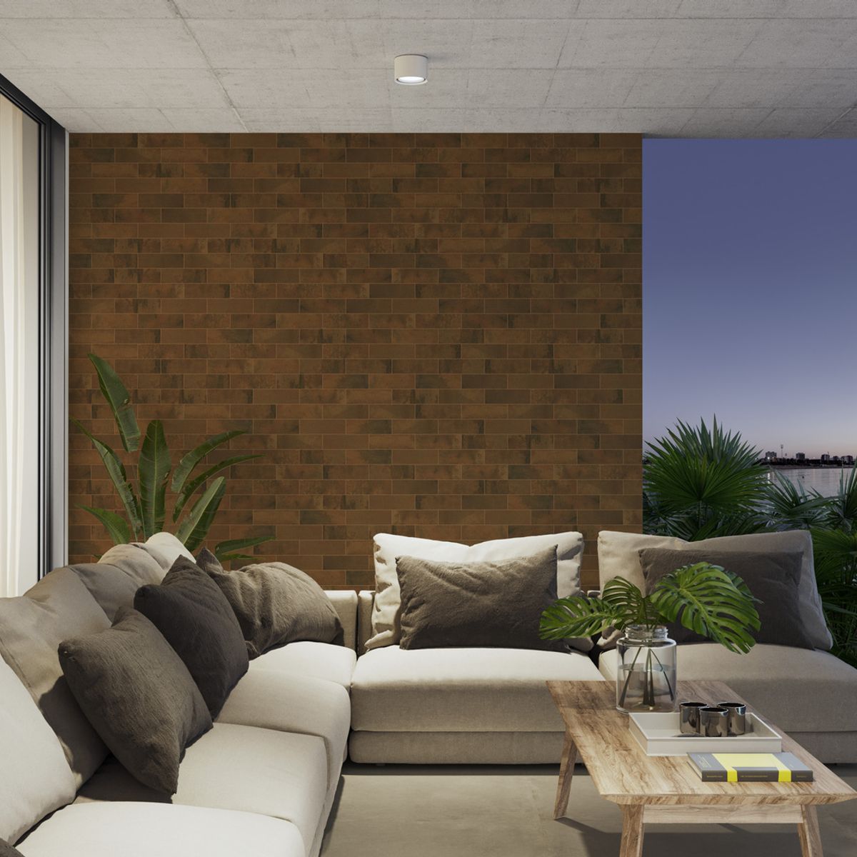 Porcelanato Natural Munich Sgr 100x100 r Cx3,0 Ceusa, marca Portinari - Foto 2