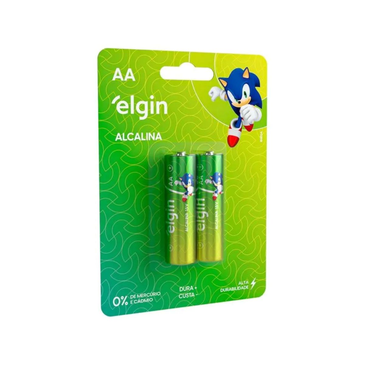 Pilha Alcalina Aa Blister 2un Elgin, marca Elgin - Foto Principal