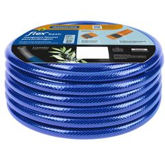 Mangueira Flex Basic para Jardim com Engates Rosqueado e Esguicho 1/2" 15 Metros Tramontina