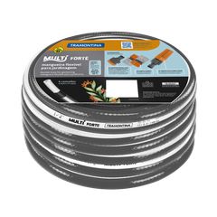 Mangueira Multi Forte para Jardim com Engates Rápidos e Esguicho 1/2" com 4 Camadas 30 Metros Tramontina