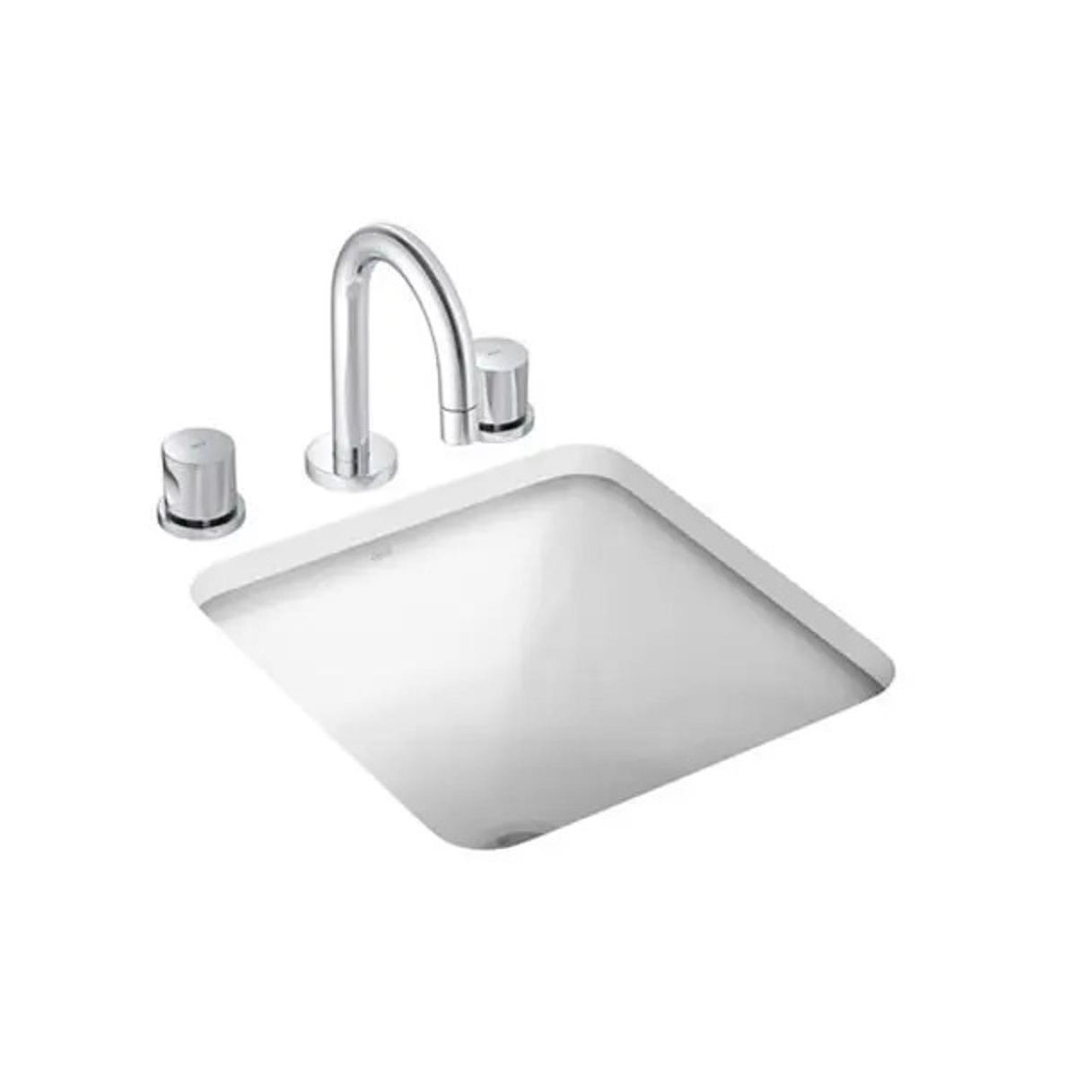 Cuba Quadrada de Embutir 30cm Branco, marca Deca - Foto Principal
