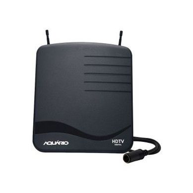 Antena Interna TV Digital 4 em 1 Canais em VHF/UHF/FM/HDTV
