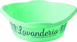 Bacia de Plástico para Lavanderia Decorada 9,4L Colorido