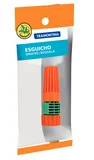 Esguicho com Jato Regulável e Engate Rosqueado de 1/2" Verde e Laranja