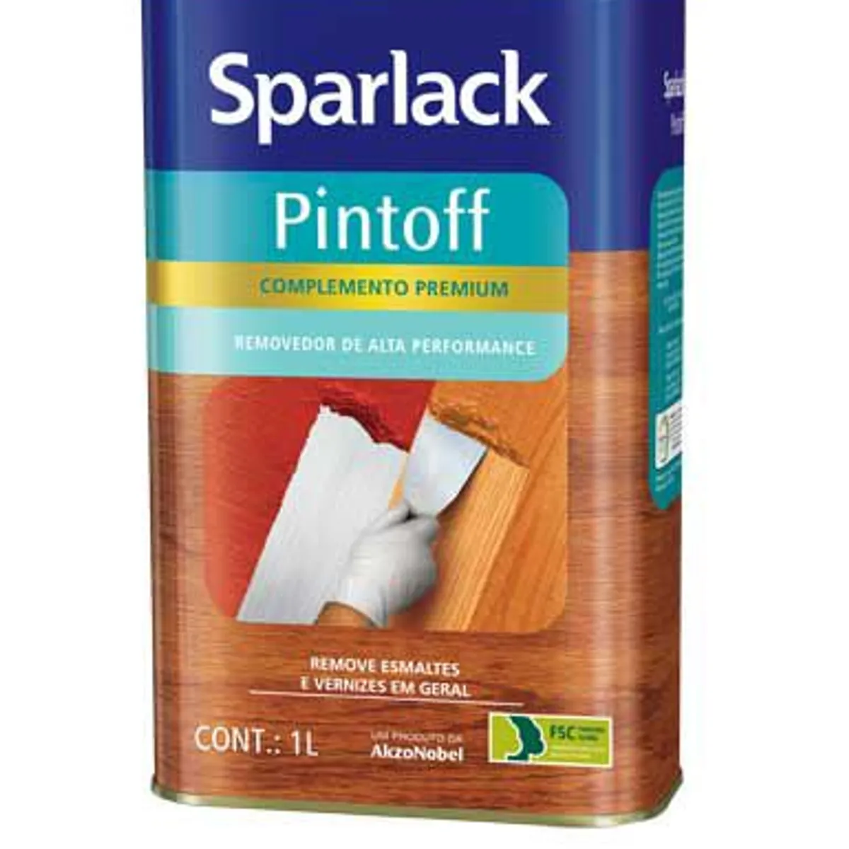 Removedor Pintoff 1L Incolor, marca Sparlack - Foto 2