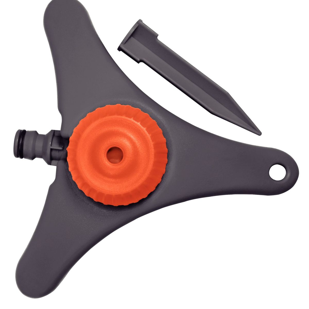 Tramontina - Aspersor Estático para Engate Rápido Cinza e Laranja